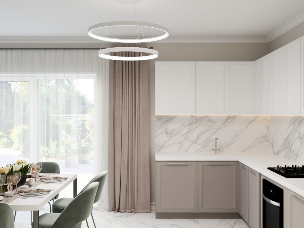 Загородный дом в стиле Неоклассика