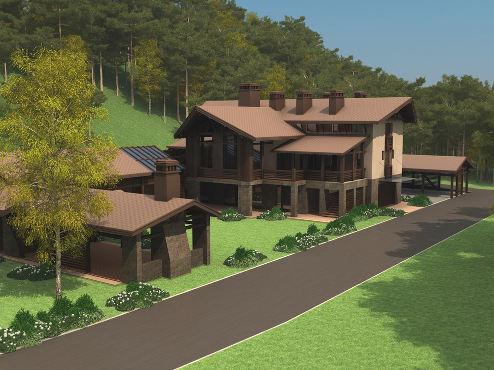 Cпортивно-туристическая база на 60 человек