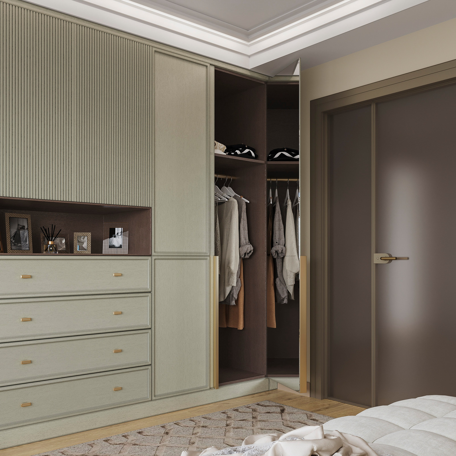 Кашемир беж. Квартира 130 кв.м. на Зоологической ул.