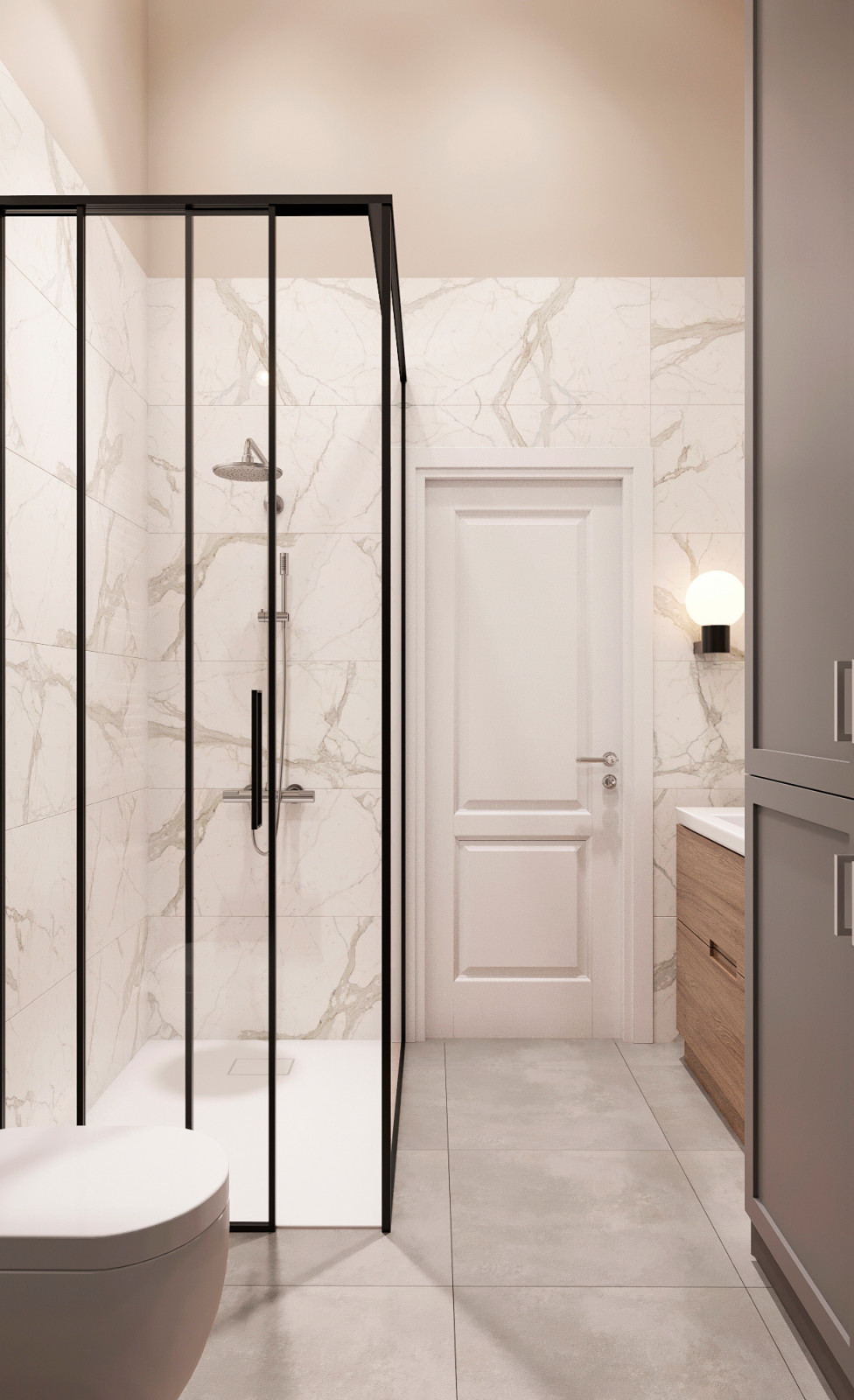 Интерьер загородного дома в Подмосковье