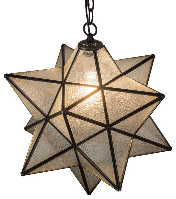 18 Wide Moravian Star Pendant - Mediterranean - Pendant Lighting - by ...