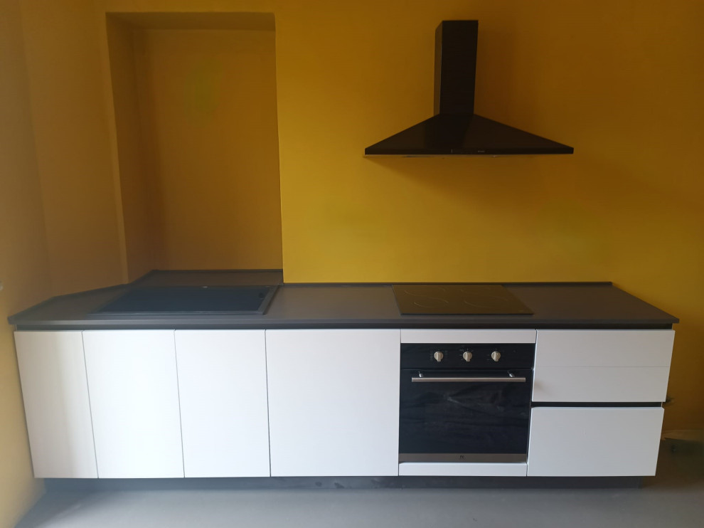 Cucina su misura White Artic