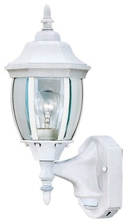 Designers Fountain 2420MD-WH Motion Detectors Security Wall Sconce - Victorian - Outdoor Wall ...