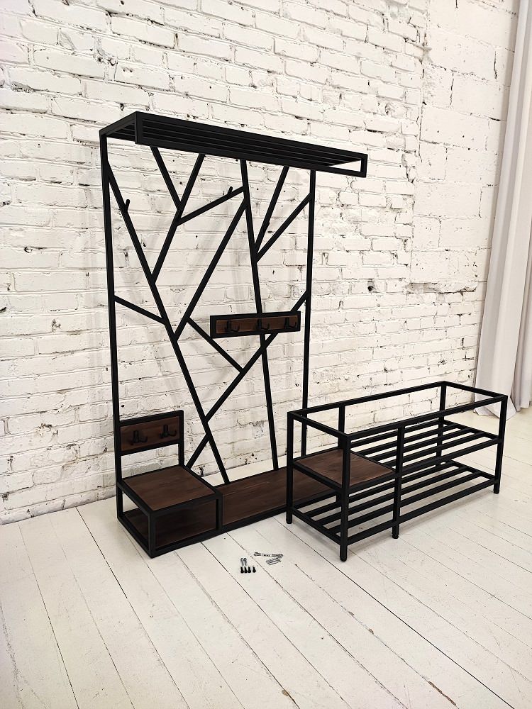 Прихожая в стиле лофт Мега