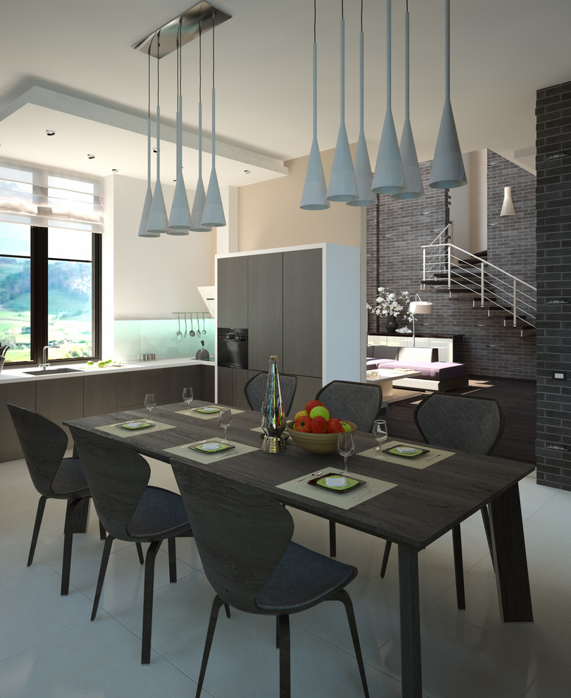 Интерьер коттеджа в современном стиле