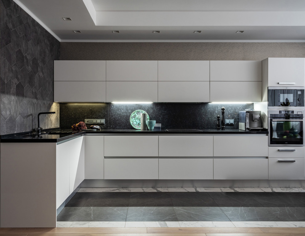 Графичная квартира в Москве