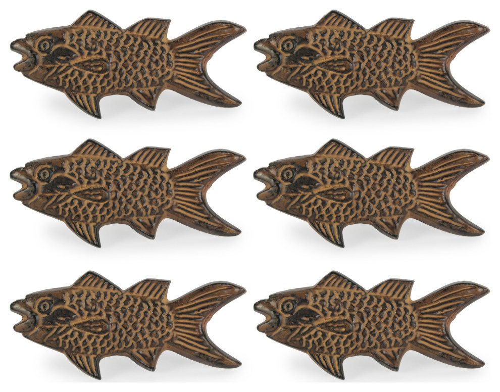 Fish Napkin Ring Set of 6