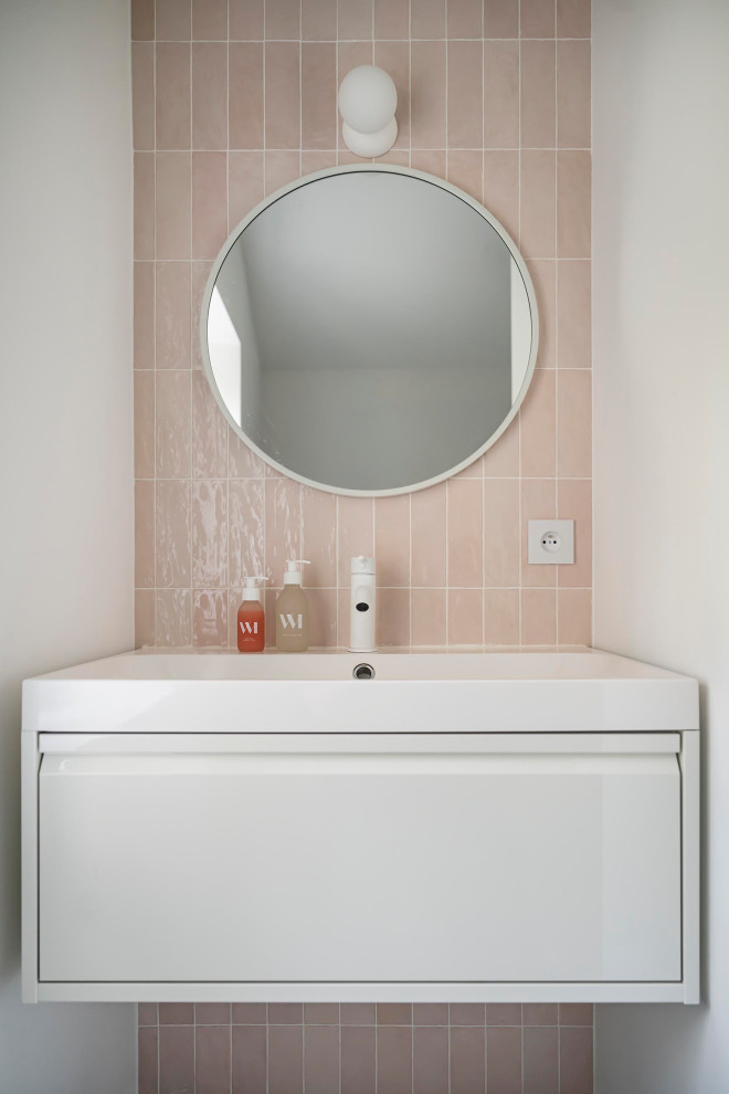 Studio MONTS D'OR - Scandinavian - Powder Room - Lyon - by Atelier ...