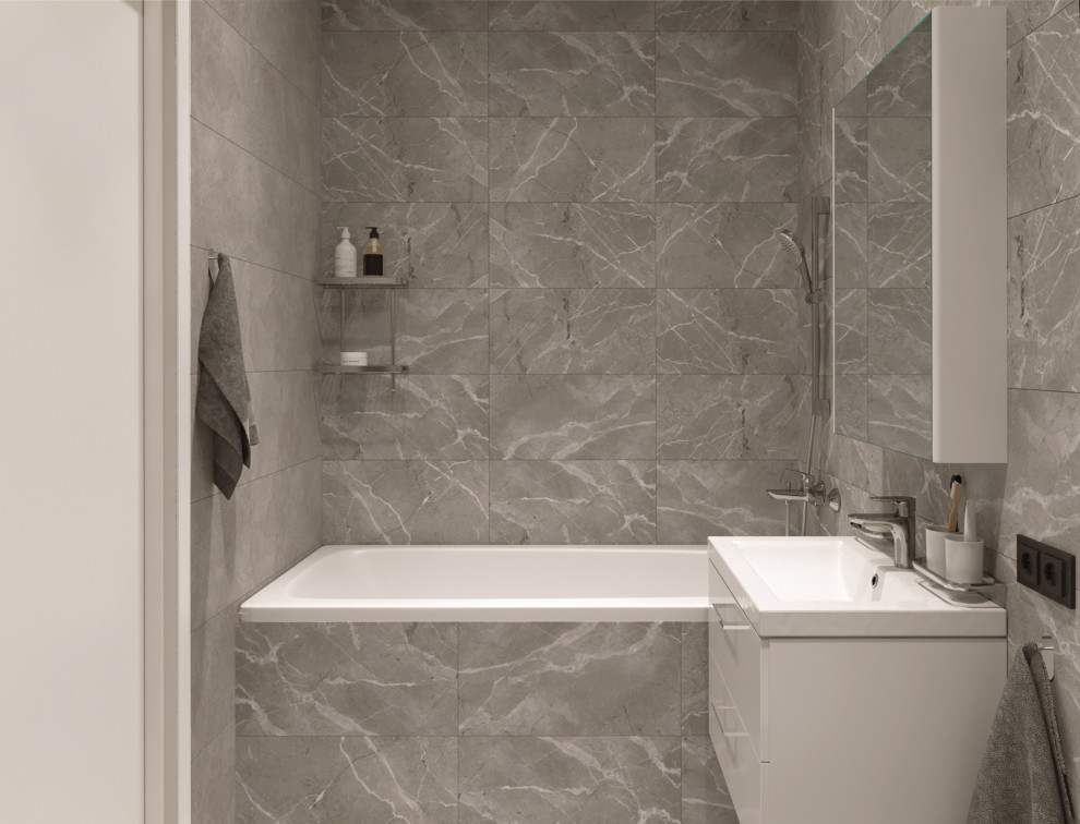 Типовой проект 1 бюджетного ремонта от застройщика.