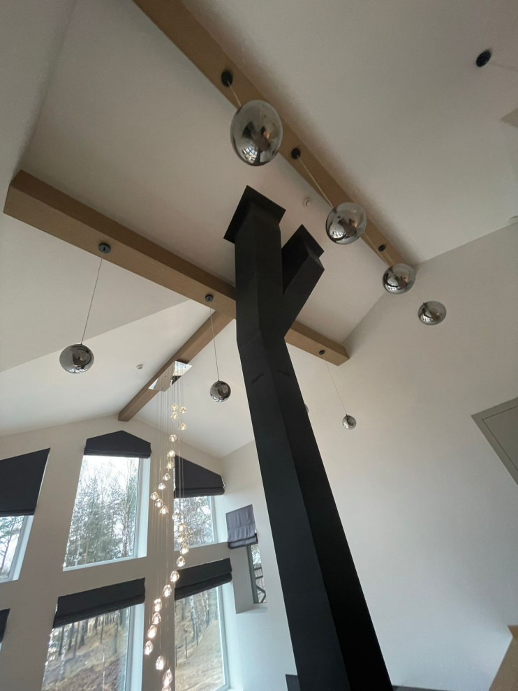 Декоративные потолочные рейки из массива