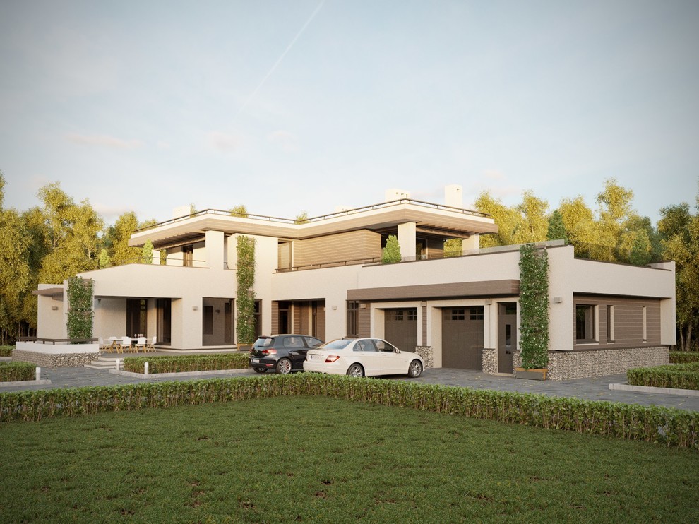 Современный частный дом в Москве