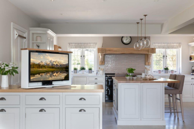 Modern Country Kitchen transitional-kitchen
