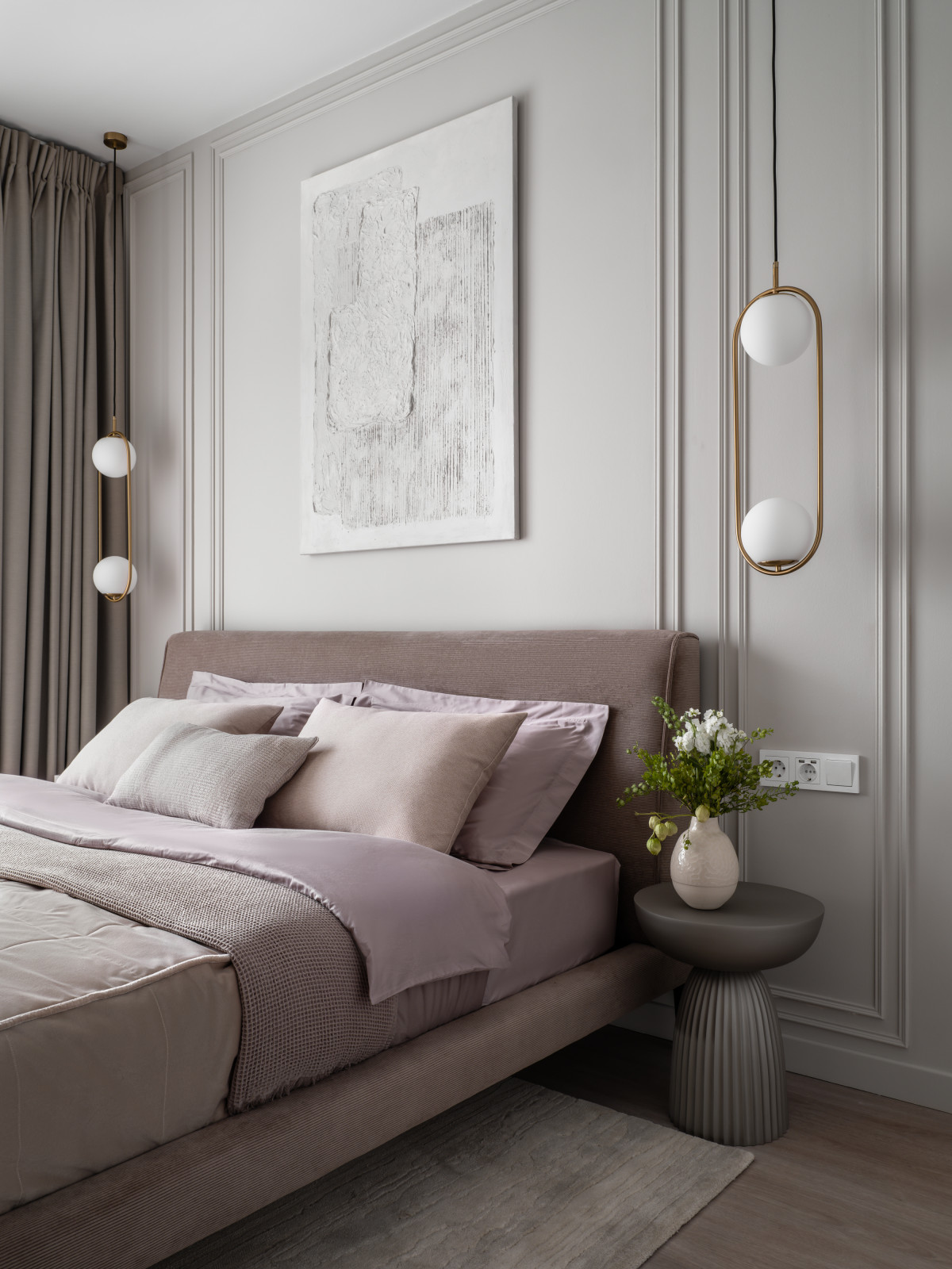 Дизайн интерьера квартиры в современном стиле в ЖК Метрополия