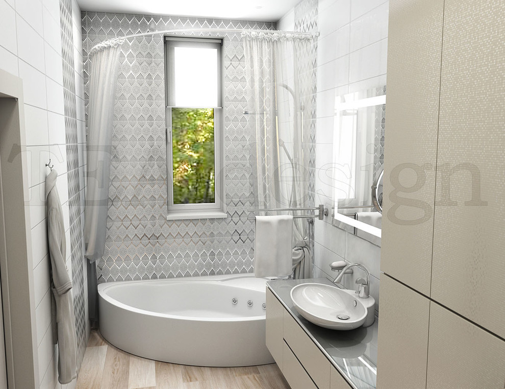 Минимализм хозяйской спальни