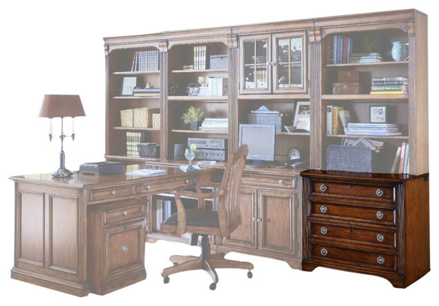 Hooker Furniture Brookhaven Lateral File Clear Cherry