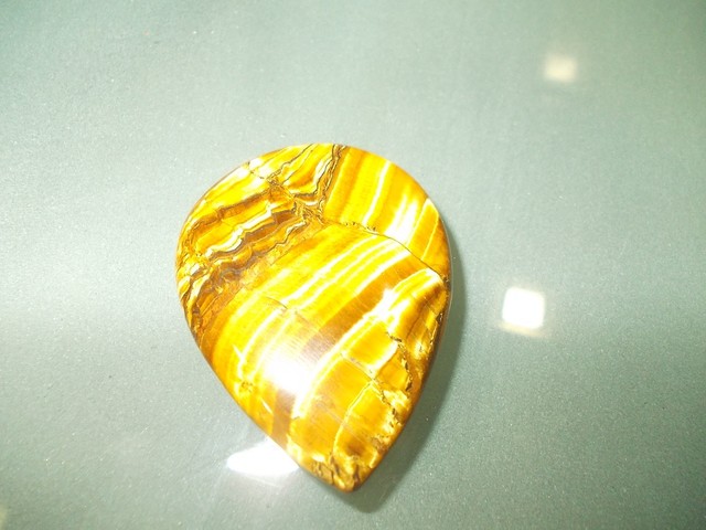 Yellow Tiger eye semi precious stone Beads