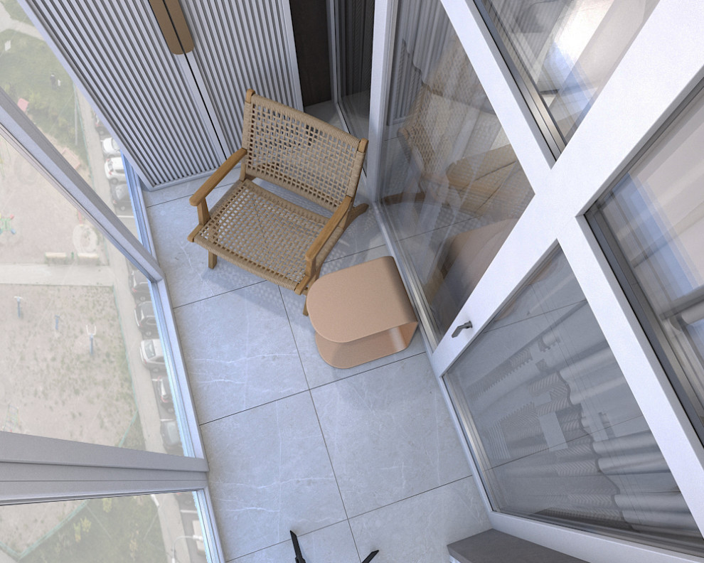 Дизайн-проект квартиры 45 м2 в стиле неоклассика