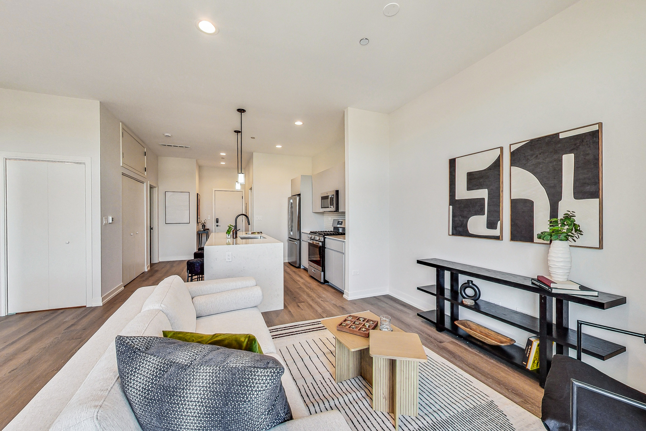 Low Line Commons Phase 2 | Model Unit 408 Staging | Residential Development