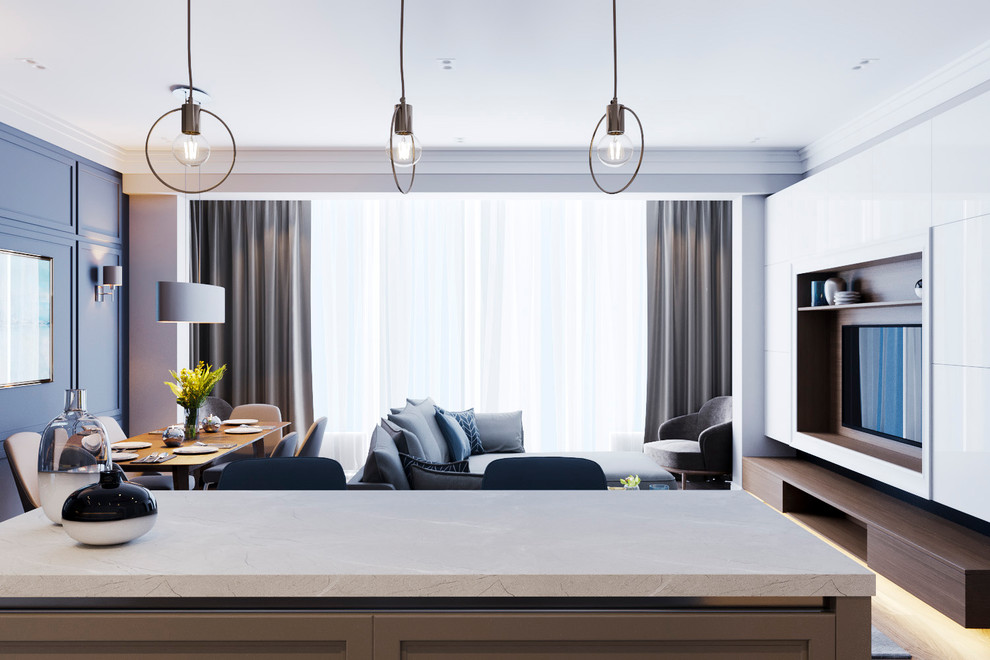 Кухня-гостиная в квартире