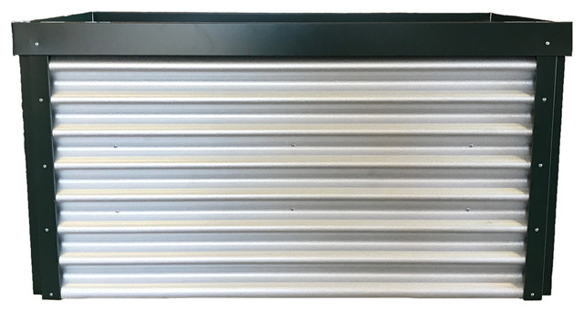 Large Rectangular Corrugated Planter Indoor Pots And Large Rectangular Corrugated Planter Indoor Pots And Planters By Modern Urban