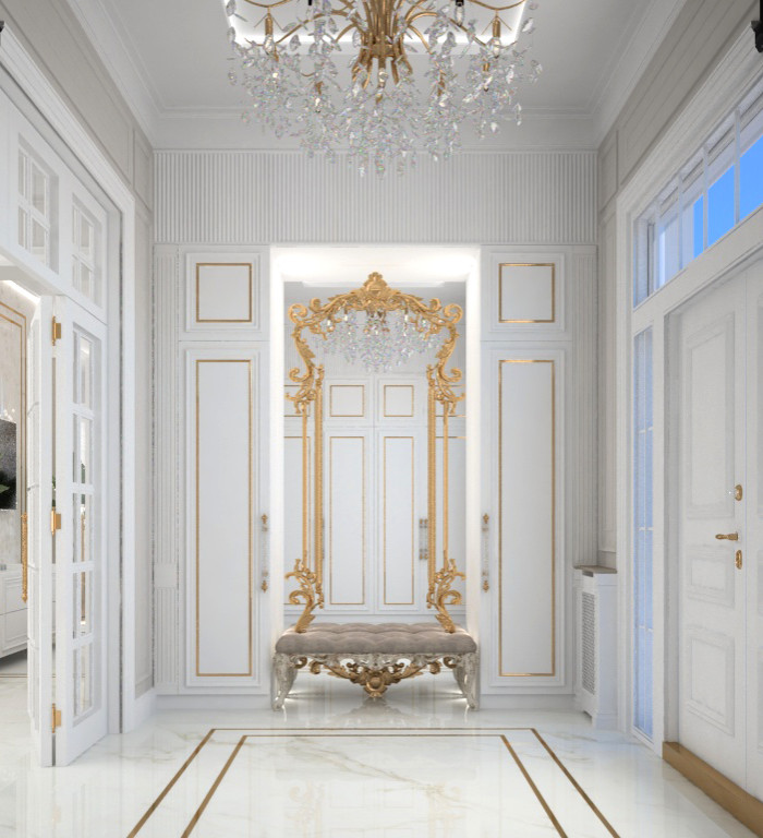 Классический дизайн коттеджа г. Пенза