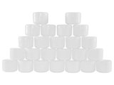 24-pack Of Small Containers With Lids - 2 Oz Plastic Travel Bottles And Mini  Jars For Organization With Inner And Outer Lid By Stalwart (white) : Target