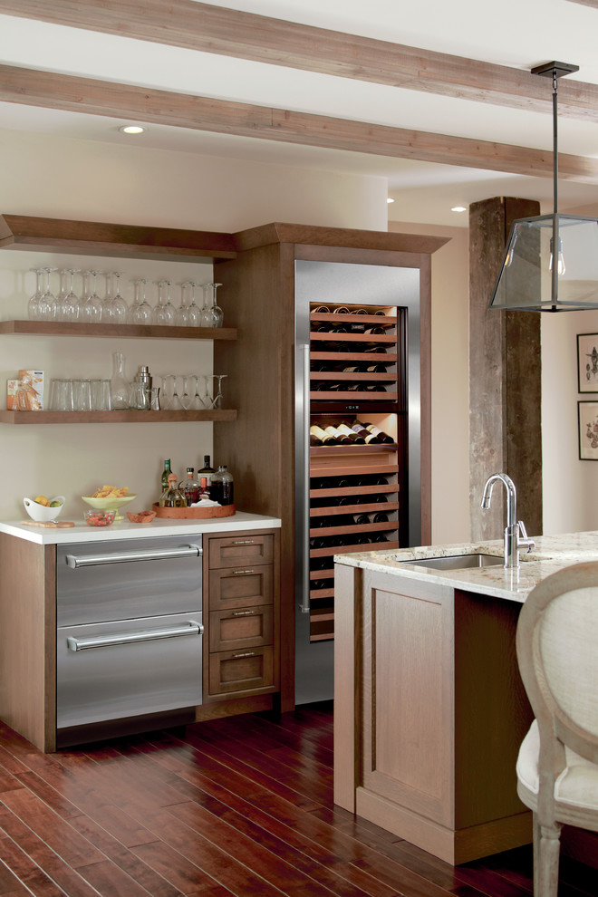 Винные шкафы в интерьере