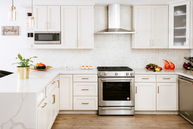 Interior Remodel, South San Jose clasico-renovado-cocina