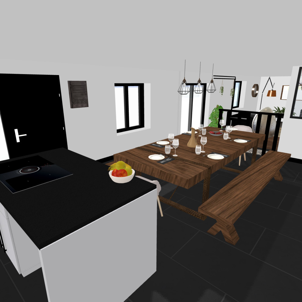 Projet Entrée / Cuisine / Séjour FAYOLLE