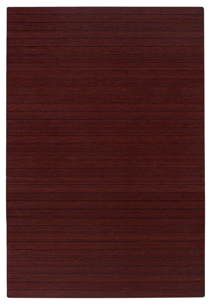 Anji Mountain Bamboo RollUp Chairmat, 72" x 48" No Lip, 72"x48