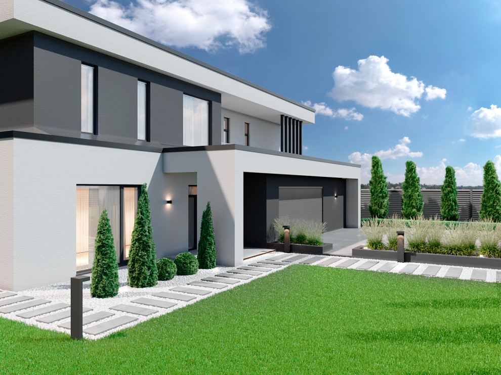 Ландшафт в стиле минимализм