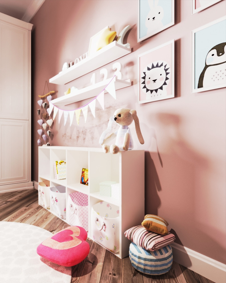 Проект "3D проект детской комнаты"