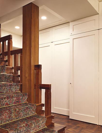 Design ideas for an eclectic hallway in New York.