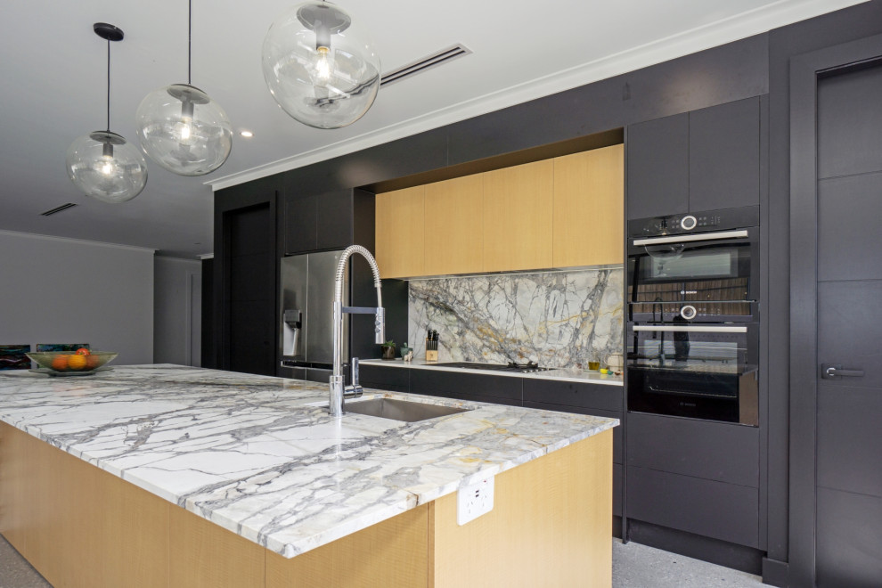 Modern Kitchen with a twist - Modern - Kitchen - Sydney - by Kellyville ...