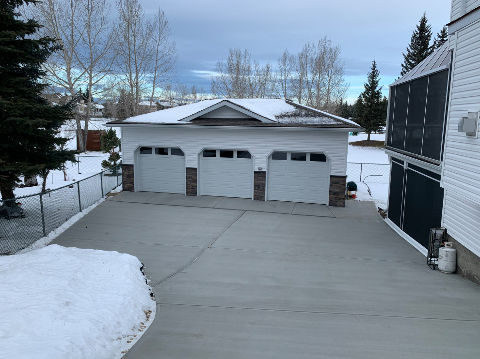Back Yard Drive Thru Garage