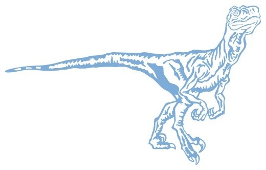 velociraptor decal