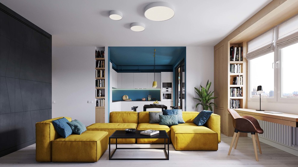 Проект трехкомнатной квартиры "КУБ"