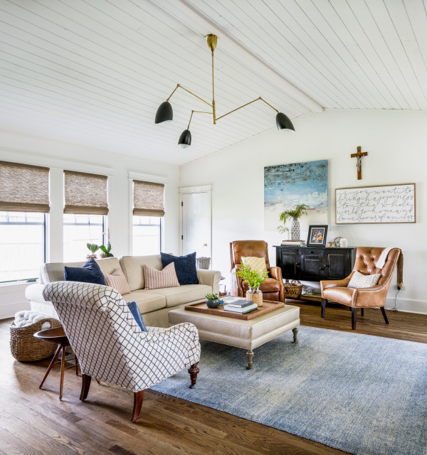 Cedar Lane Addition and Remodel nyklassisk-dagligstue