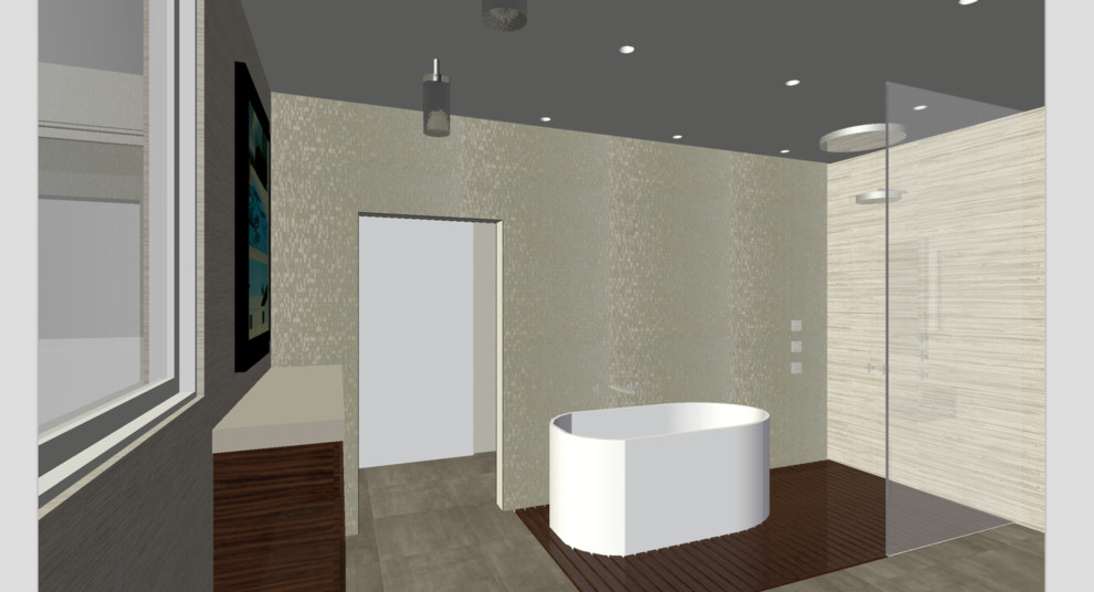 West University Master Bathroom | Houston, Texas | 2015
