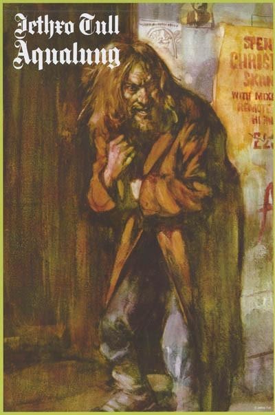 Jethro Tull Aqualung Poster, 24x36
