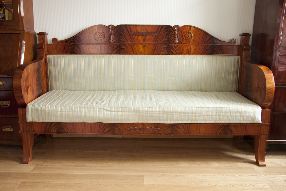 Mahogany Russian Empire sofa