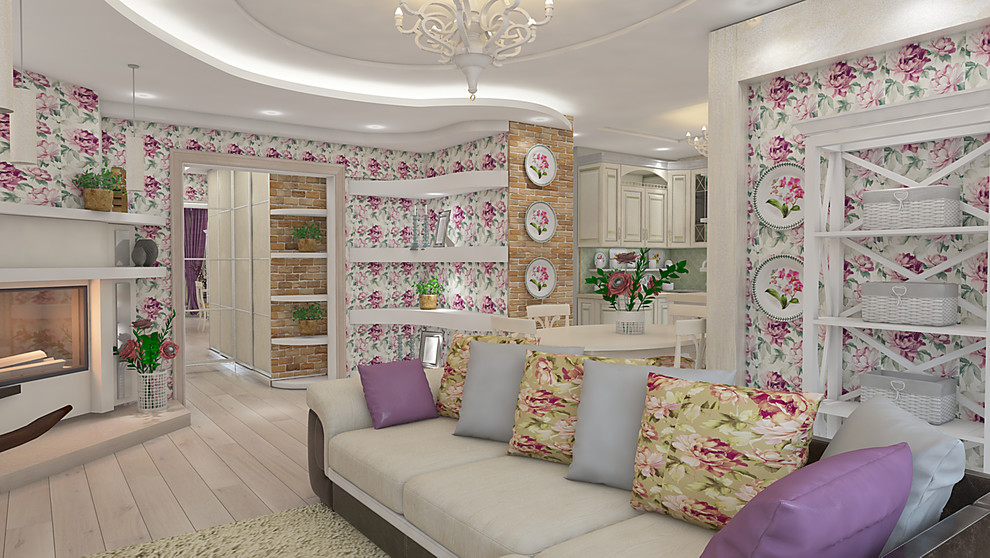 Проект квартиры в стиле прованс