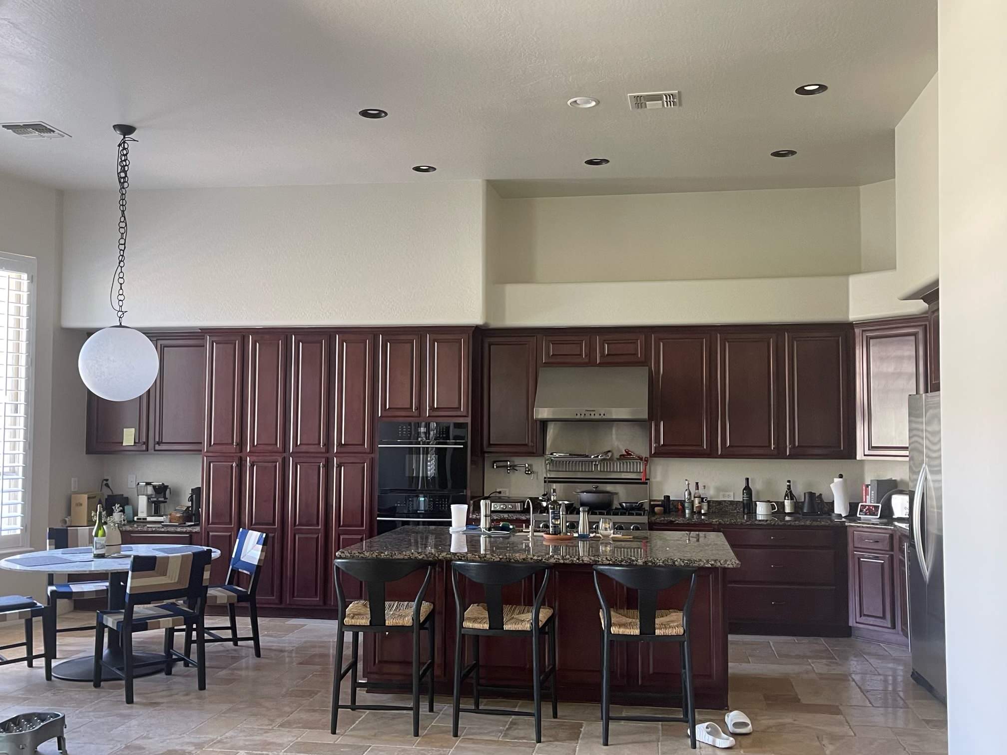 Rustic Hickory Custom Kitchen Cabinetry