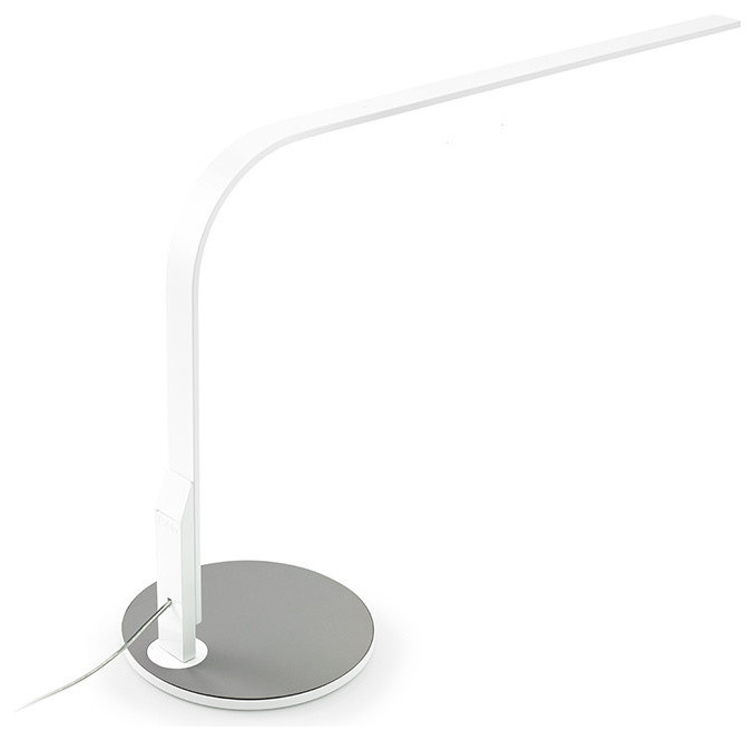Pablo Designs Lim 360 Lamp, White/Silver