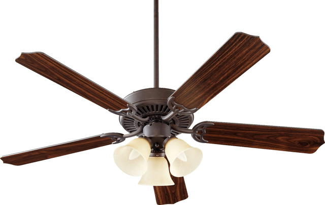 52" 5-Blade Chateaux Ceiling Fan, Persian White