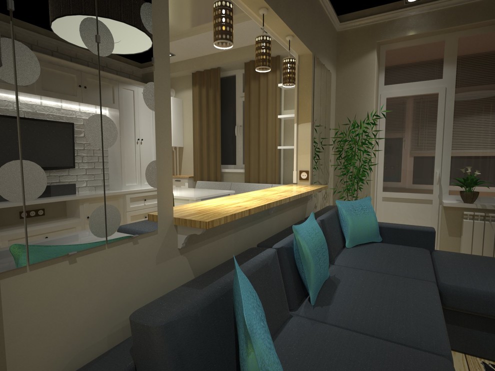 1 комнатная 45кв Крым