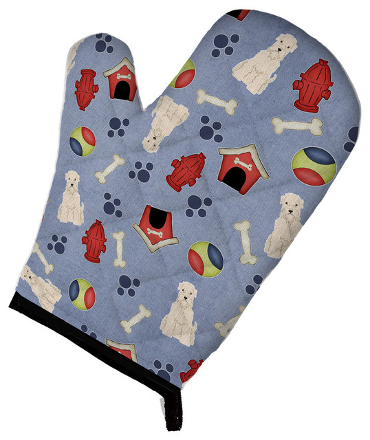 Dog House Collection Soft Coated Wheaten Terrier Oven Mitt ...