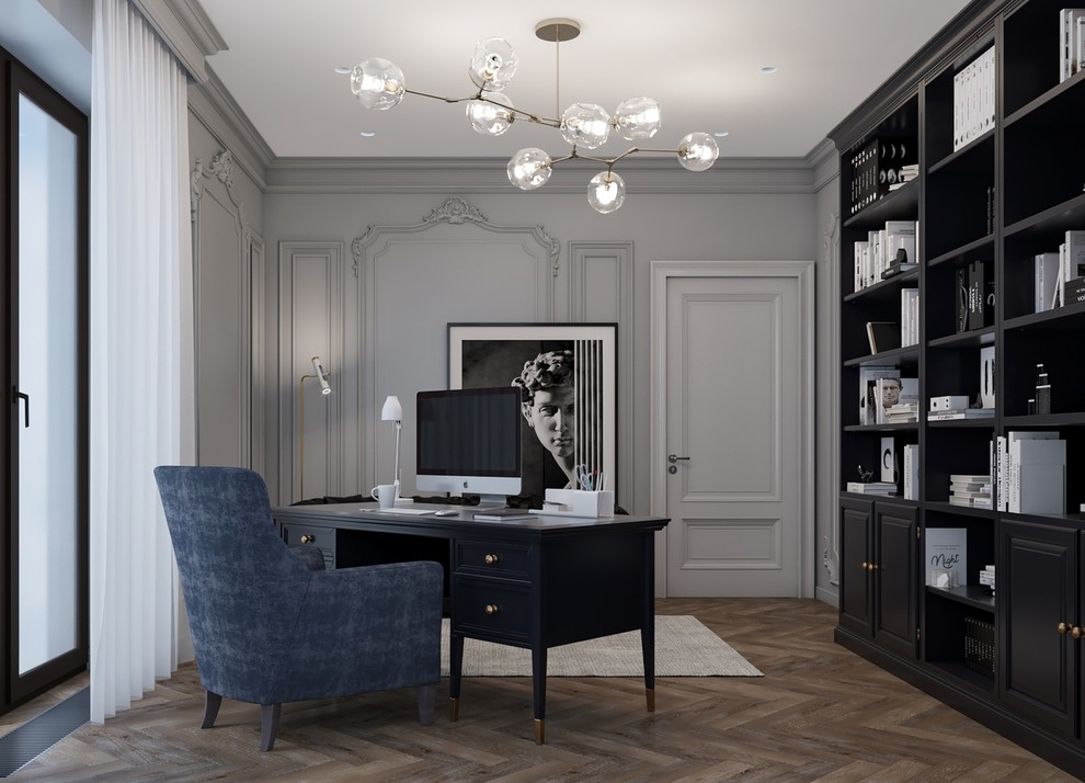 Коттедж в п. Юбилейный 160м2 во французском стиле Арт-Деко