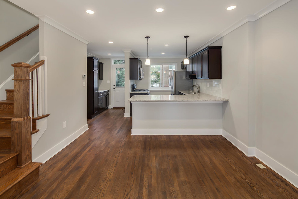 Transitional kitchen photo in DC Metro