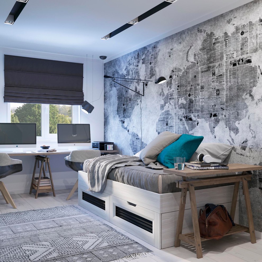 Интерьер детской на Эгершельде, два варианта